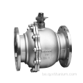 ASTM B367 Тытанавы сплаў падроблены шарыкавы клапан